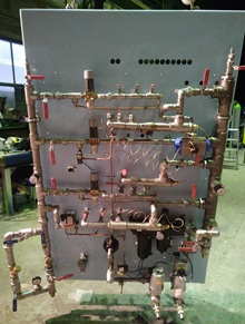 Wasserverteilung für Ofenkühlung