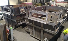 2 Ofengehäuse für 4 Induktoren, rohbau,