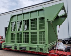 Schutzhaube für Shredder