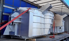 2 Ofengehäuse für einen Induktor